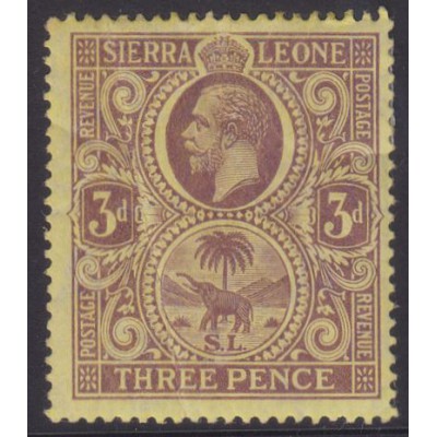 George V 3 peniques
